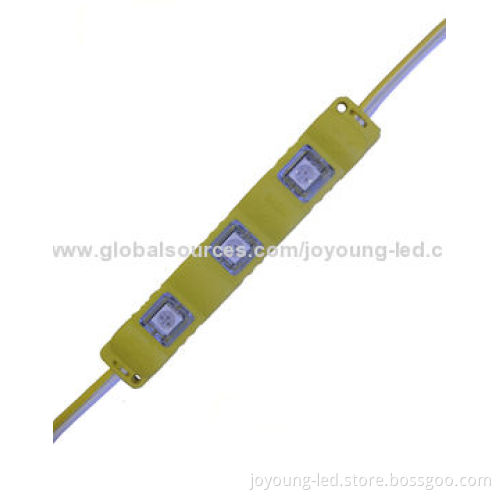 LED Injection Modules with PC Cover, Available in 5 Colors, 0.75W Power, 12V DC Input Voltage, IP67